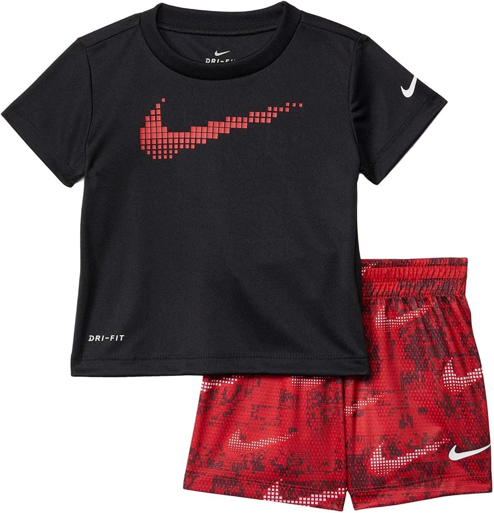 Nike Baby Boy's Dri-FIT Dominate Graphic T-Shirt and Shorts Two-Piece Set (Infant)