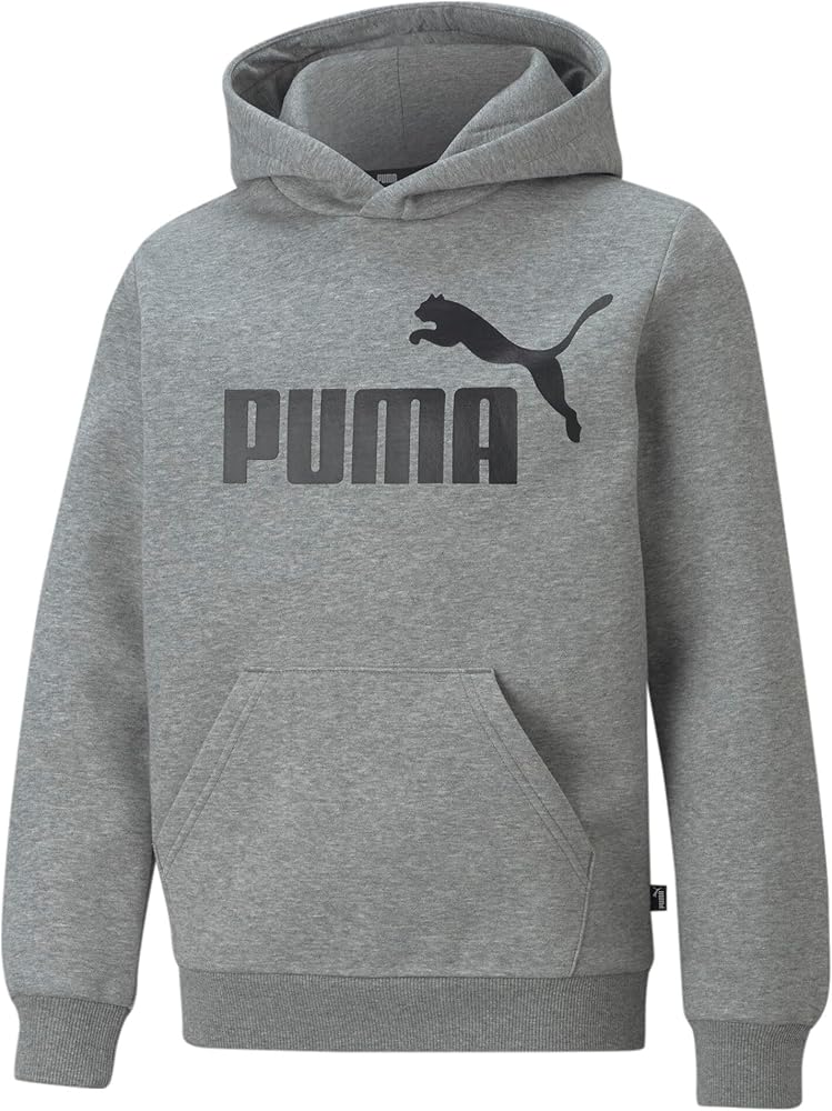 Puma Kids Boys Ess Logo Hoodie Casual Outerwear Casual - Grey