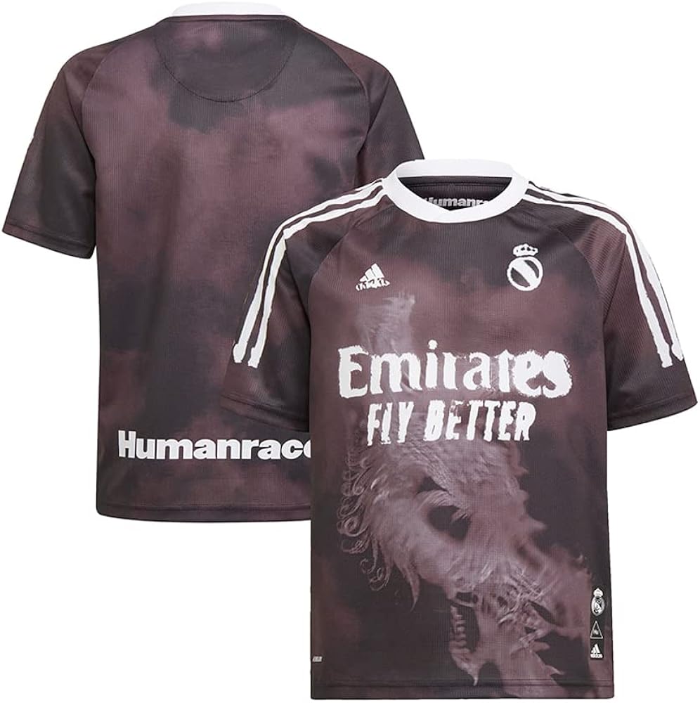 adidas Real Madrid Youth Human Race FC Replica Jersey Boys Active Shirts & Tees