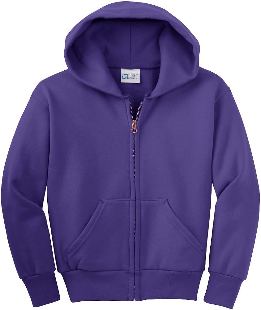 Port & Company Men's Tall Ultimate Full Zip Hooded Sweatshirt