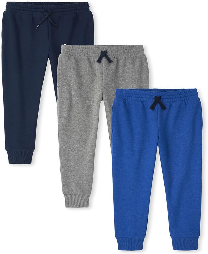 The Children's Place Boys' Active Fleece Jogger Pants