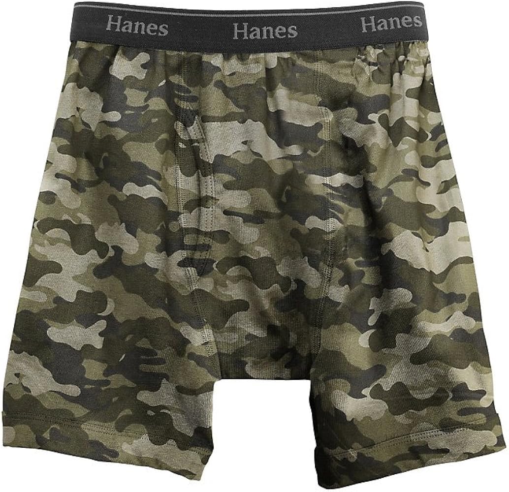 Hanes Boys Printed Boxer Brief (Pack Of 2)