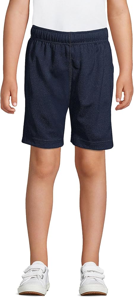 Lands' End School Uniform Boys Mesh Gym Shorts