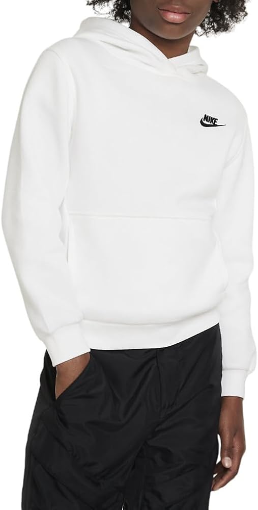 Nike Boy's NSW Club Fleece LBR Hoodie (Little Kids/Big Kids)