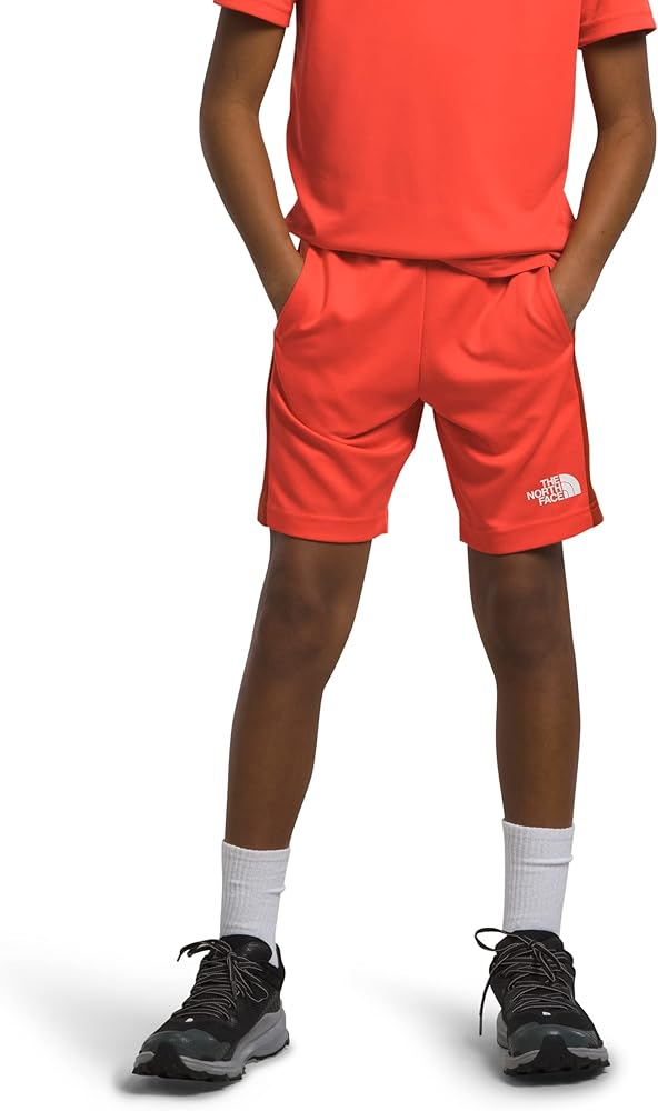 THE NORTH FACE Never Stop Knit Training Short - Boys' Retro Orange, XL