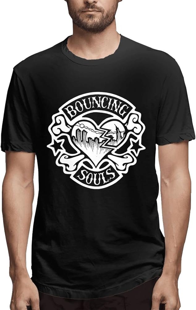 The Bouncing Souls Logo T Shirt Boys Summer Round Neck Short Sleeve Tops Vest