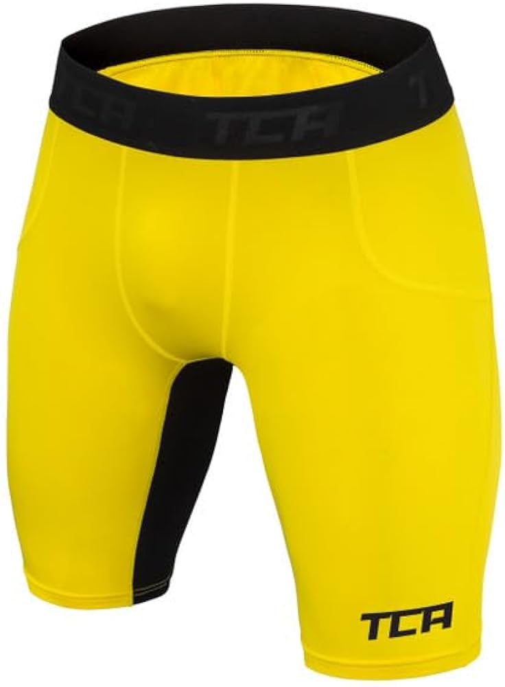 TCA Men's and Boy's SuperThermal Compression Base Layer Thermal Under Shorts