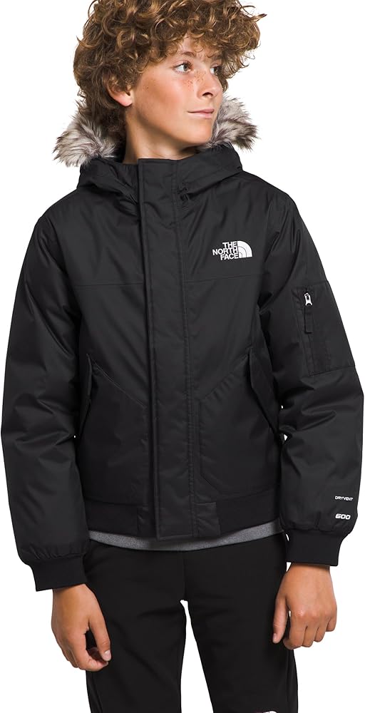 THE NORTH FACE Boys' Gotham Jacket, TNF Black, X-Small