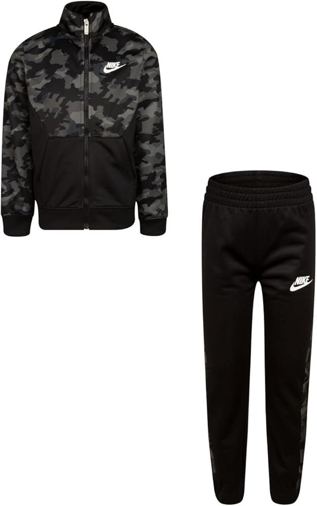 Nike Boy`s Therma Dri Fit Jacket & Pants 2 Piece Set