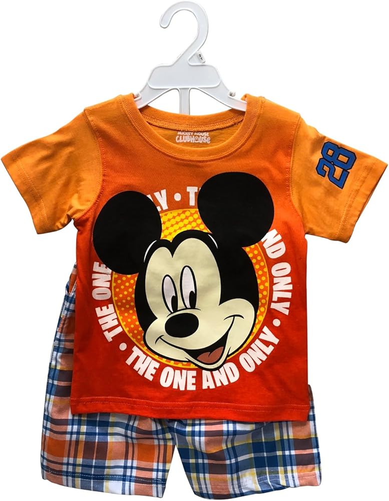 Disney Summer Toddler/Kids Boys Clothing Set (Lion Guard, Cars, Mickey)