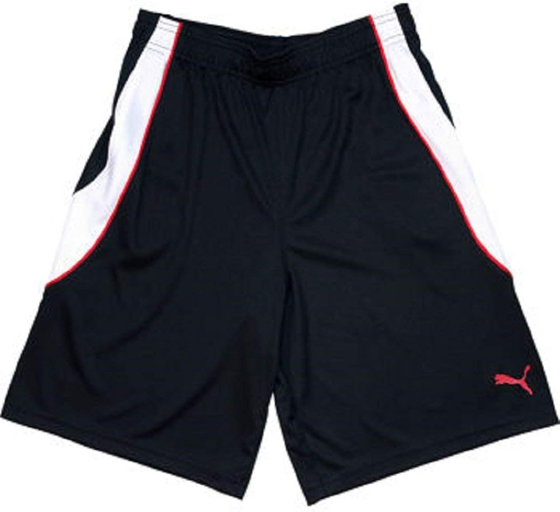 PUMA Youth Athletic Easy Pull On, Elastic Waistband Short