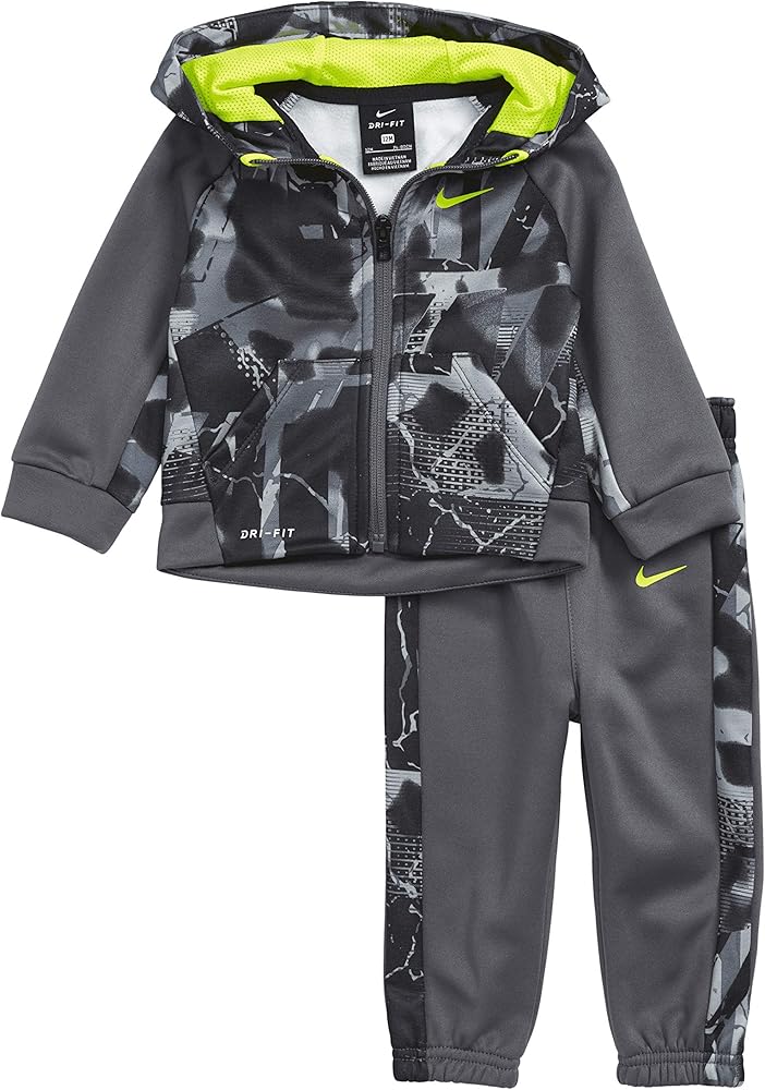 Nike Boy`s 2 Piece Therma-FIT Zip Hoodies & Pants Set