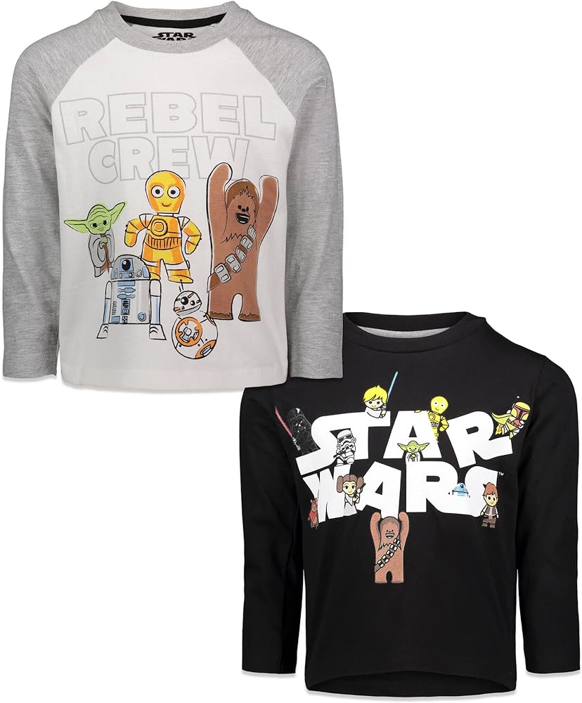 STAR WARS The Mandalorian 2 Pack T-Shirts Infant to Big Kid