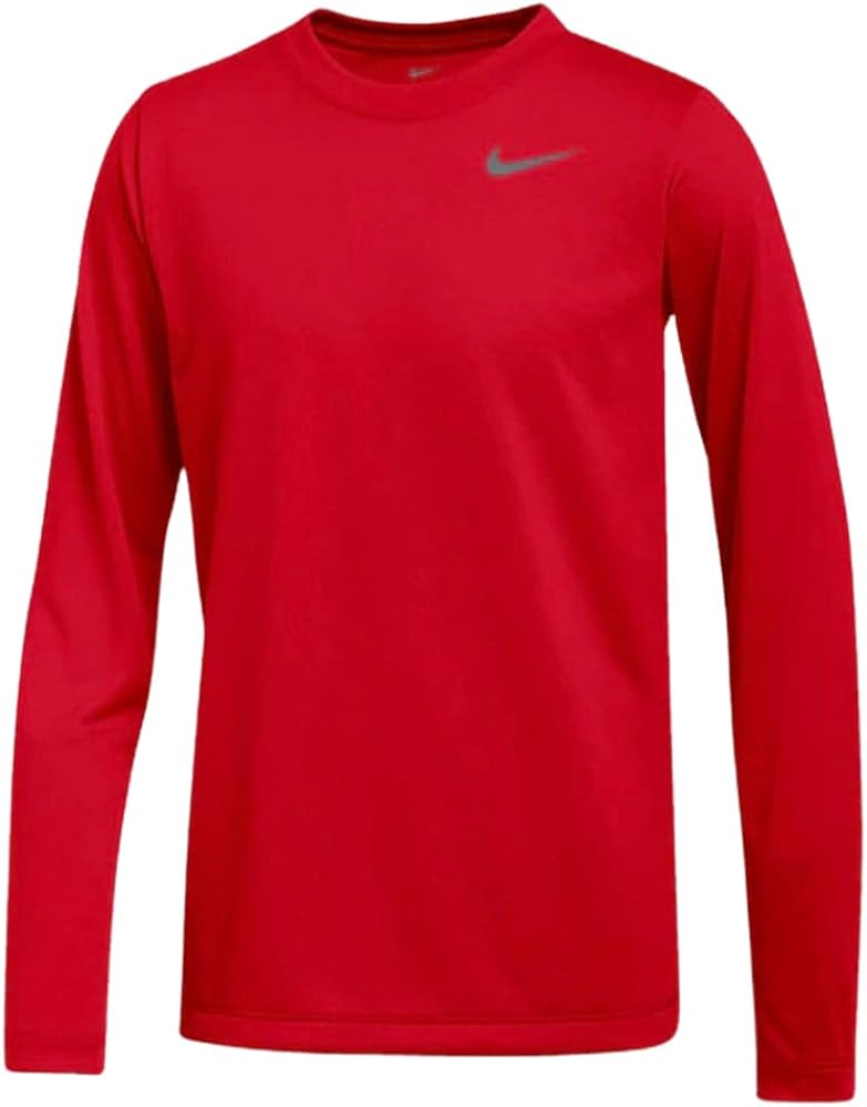 Nike Boys Legend Long Sleeve Athletic T-Shirt