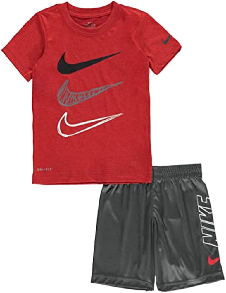 Nike Boys' 2-Piece Shorts Set Outfit - Multi, 6