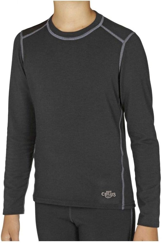 Hot Chillys Youth MTF Originals Crewneck Midweight Body Fit Base Layer (Box Packaging)