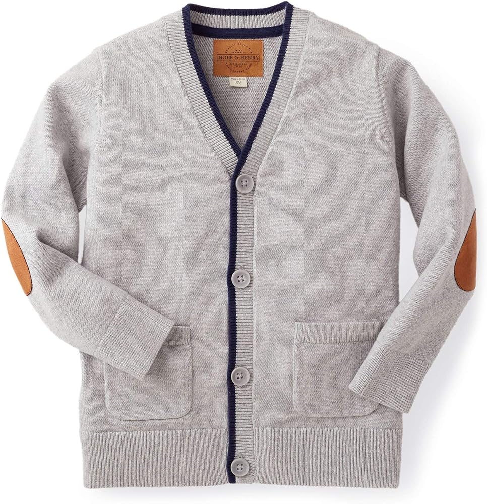 Hope & Henry Boys' Cardigan Sweater