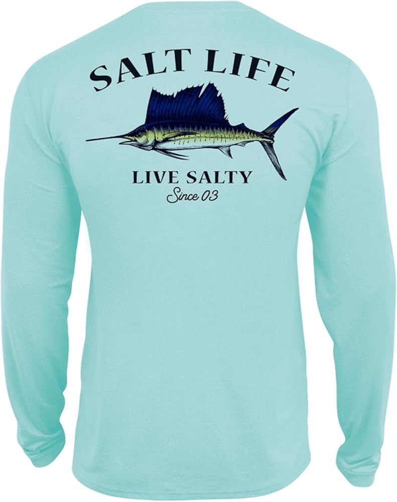 Salt Life Boy's Quest Youth Long Sleeve Performance Shirt