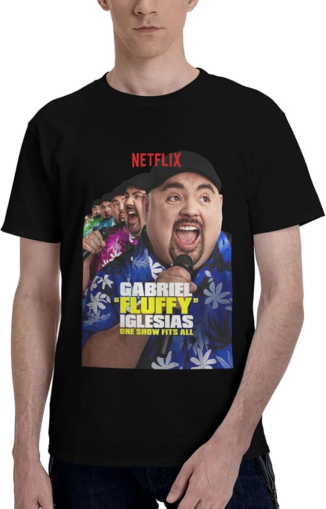 Big Boys Summer Crew-Neck Tshirt for Gabriel Comedy Iglesias T-Shirt,Classic Short Sleeve tee top