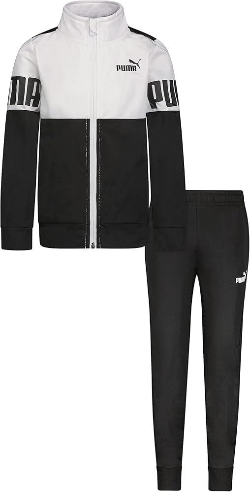 PUMA boys Track Jacket & Jogger Set