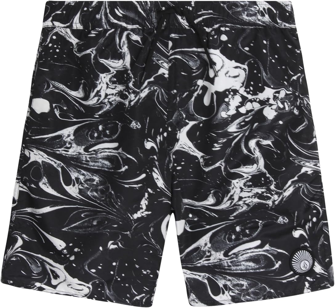 Volcom Boys' Swim Trunks - UPF 50+ Bathing Suit - Quick Dry Board Shorts Swimsuit (8-16)