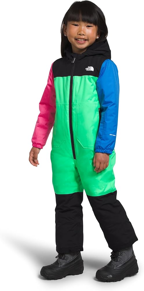 THE NORTH FACE Kids Freedom Snow Suit, 5, Chlorophyll Green