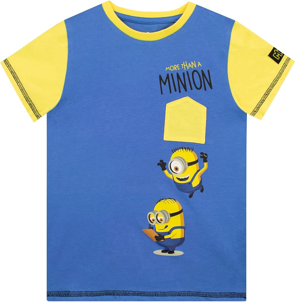 Minions Boys T-Shirt Blue 12