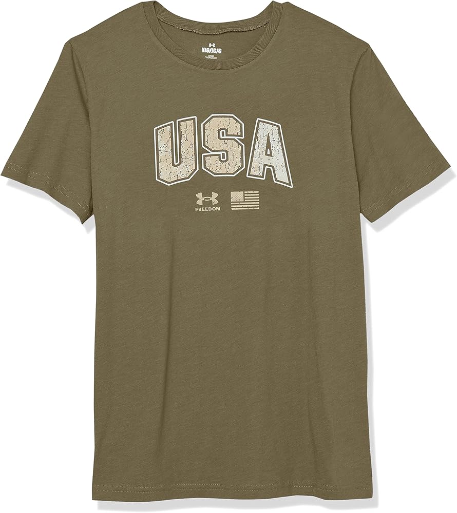 Under Armour Boys' Freedom Graphic Short Sleeve T-Shirt