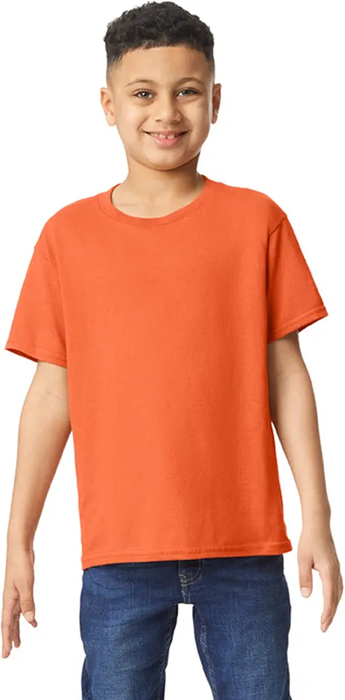 Gildan Youth Heavy Cotton 5.3 oz. T-Shirt L Orange