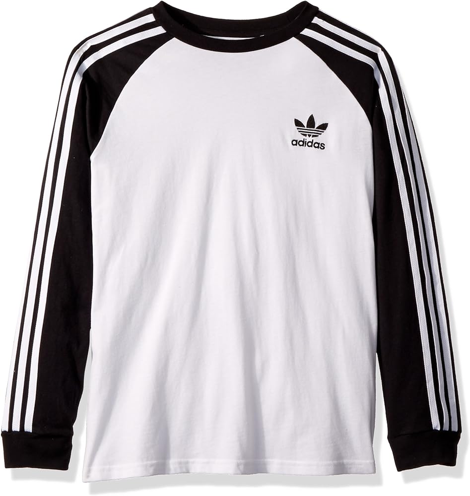 adidas Originals Boys' Long Sleeve California Tee