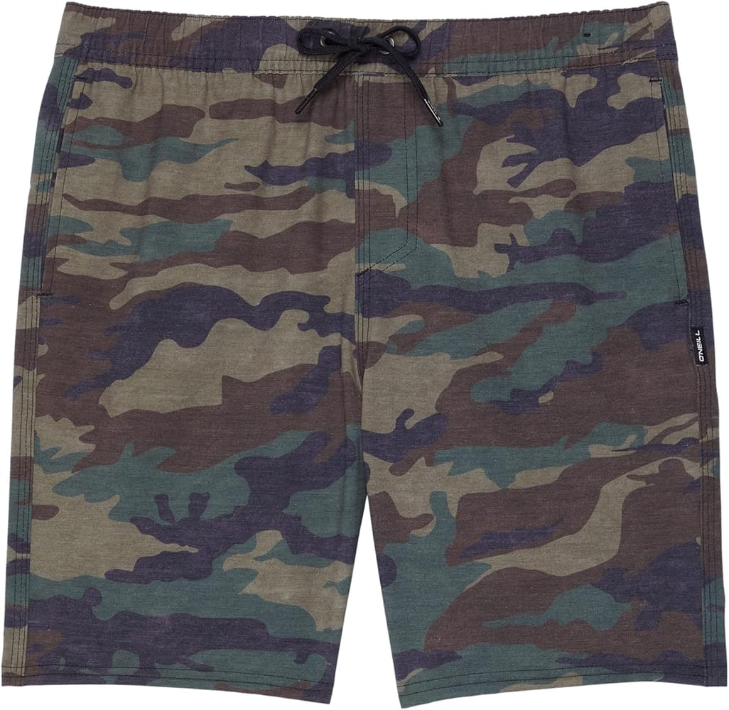 O'NEILL Boy's Stockton Print E-Waist (Big Kids)