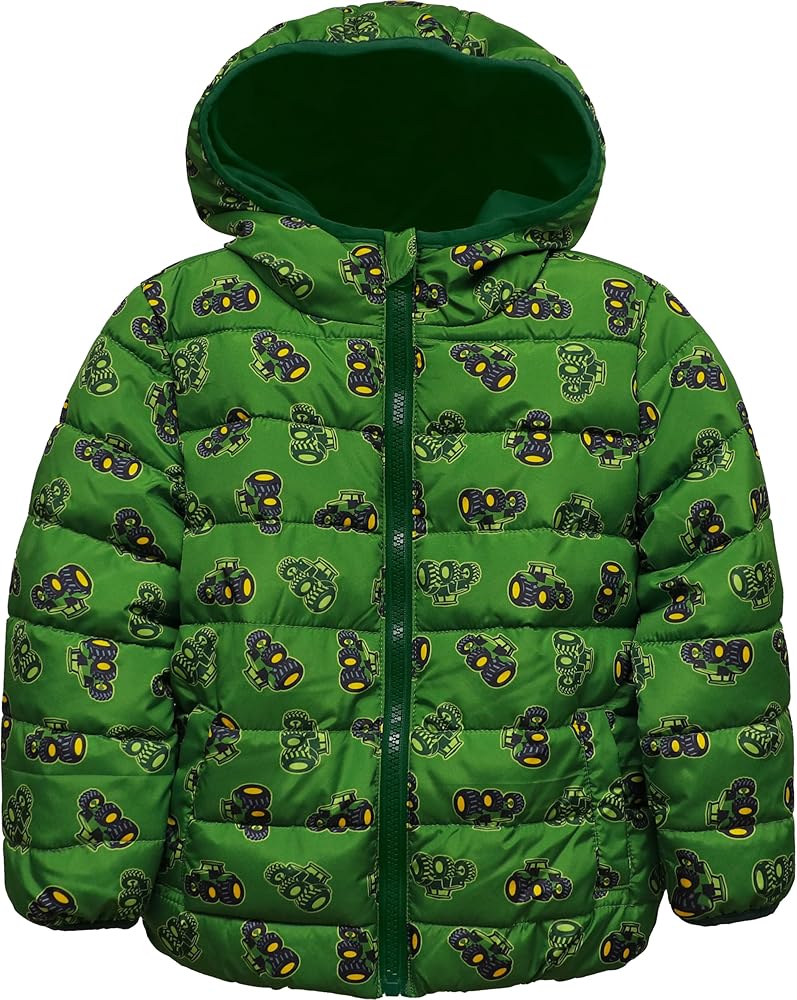 John Deere Boys Toddler Boys' Tractor Outerwear Winter Coat