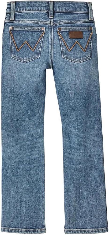 Wrangler Boys Retro Slim Straight Leg Jean - Applewood