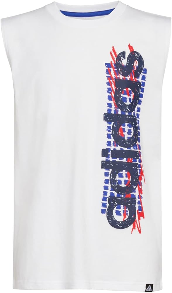 adidas Cotton Sleeveless Tee Kids'