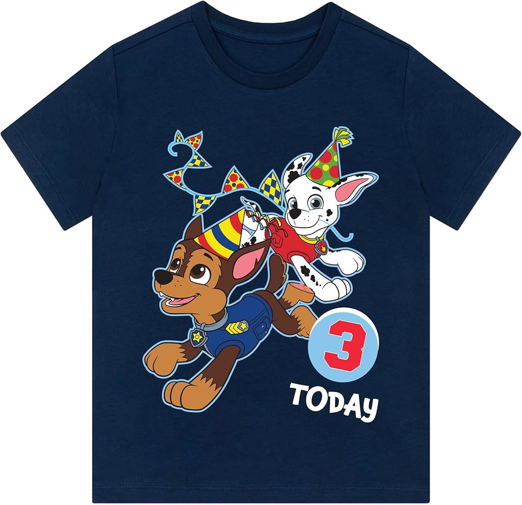 Paw Patrol Birthday Shirt | Birthday Tshirt | Boys' Tops, Tees & Shirts