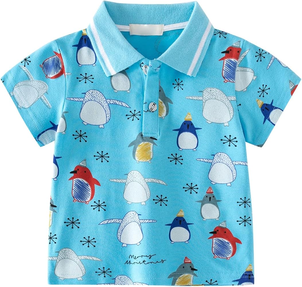 Toddler Baby Boys Penguin Pattern P