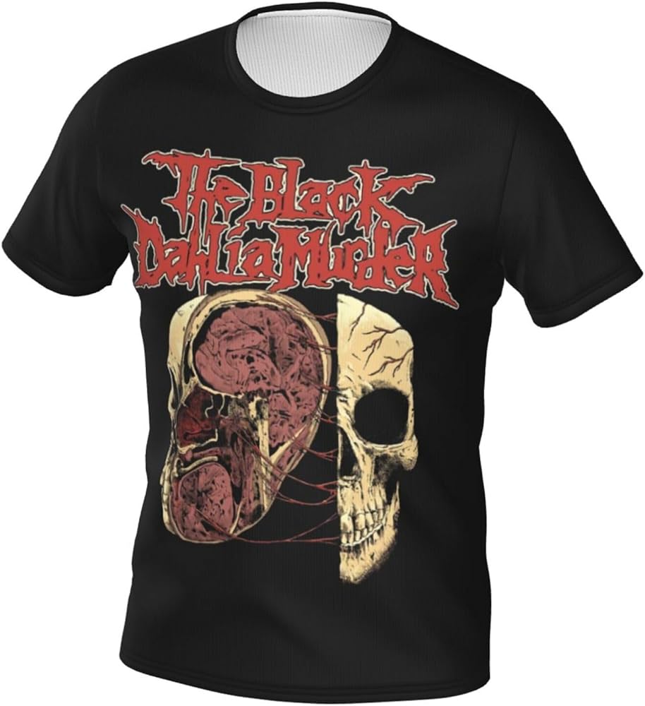 Rock Band T Shirts The Black Dahlia Murder Boy's Summer Cotton Tee Crew Neck Short Sleeve Shirts