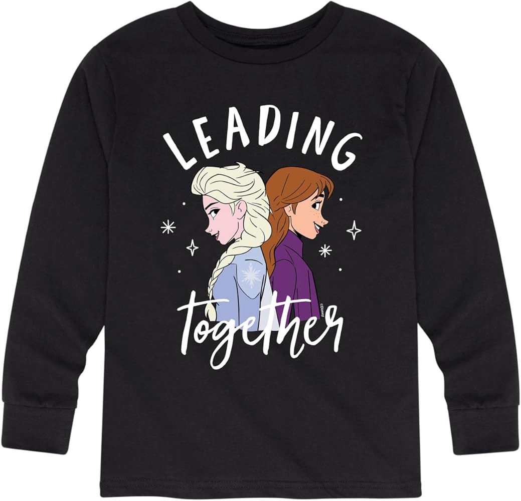 Disney Frozen 2 - Leading Together - Toddler and Youth Long Sleeve Graphic T-Shirt