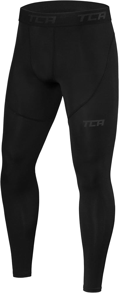 TCA Boys' Pro Performance Compression Leggings Thermal Base Layer Tights