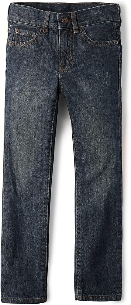 The Children's Place Boys' Basic Straight Leg Jeans