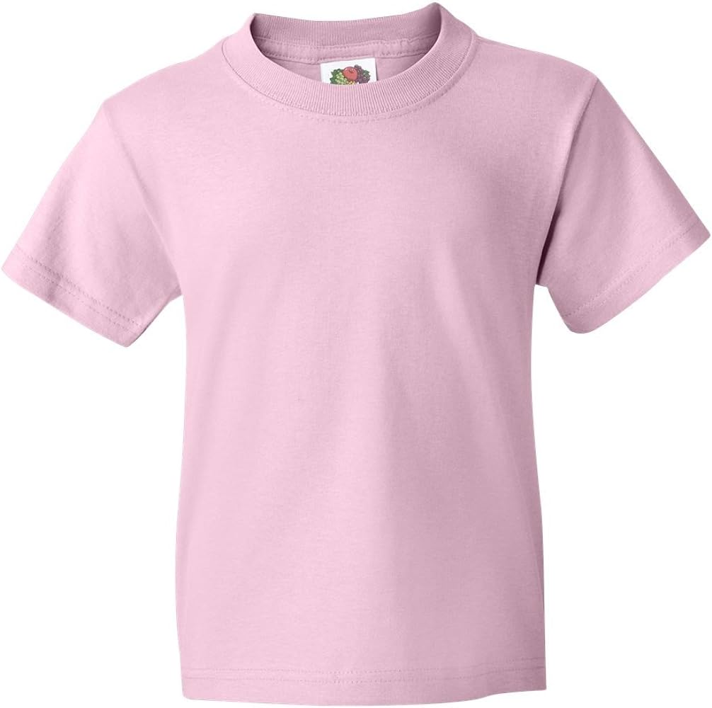 Fruit of the Loom Youth 5 oz. HD Cotton™ T-Shirt XS CLASSIC PINK