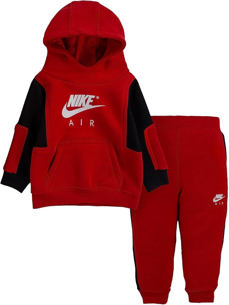 Nike Boy's Air Pullover Pants Set (Little Kids) University Red 6 Little Kid