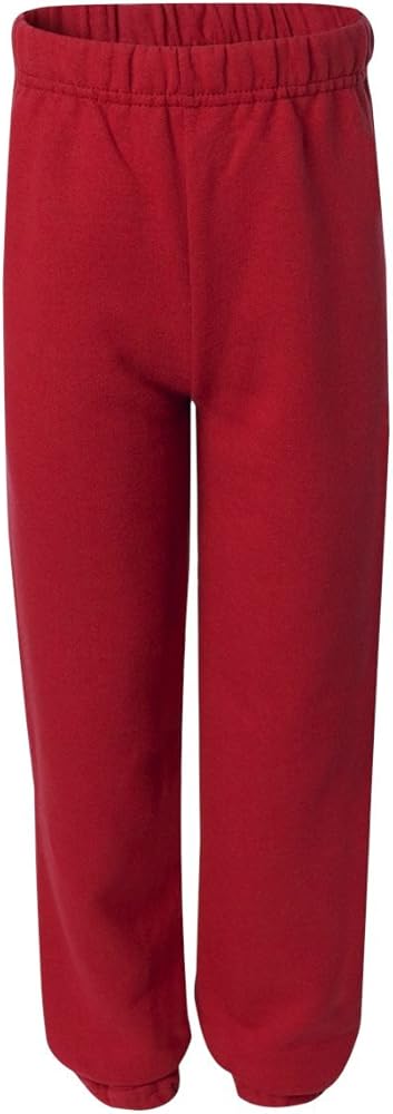 Jerzees Youth 8 oz. NuBlend® Fleece Sweatpants L TRUE RED