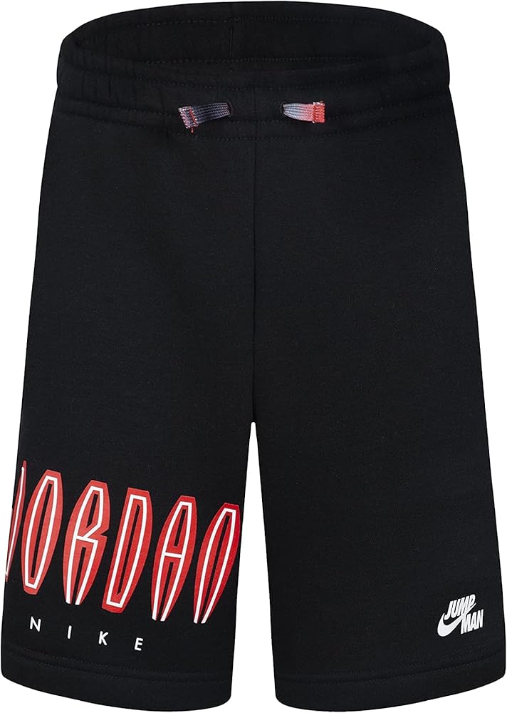 Jordan Boy's MJ MVP Fleece Shorts (Big Kids) Black LG (14-16 Big Kid)