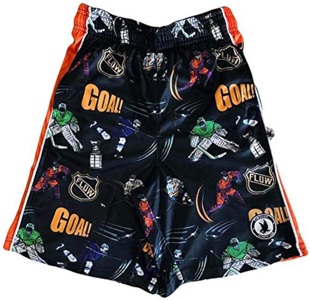 Flow Society Shot on Goal Boys Lacrosse Shorts | Boys LAX Shorts | Lacrosse Shorts for Boys | Kids Athletic Shorts for Boys