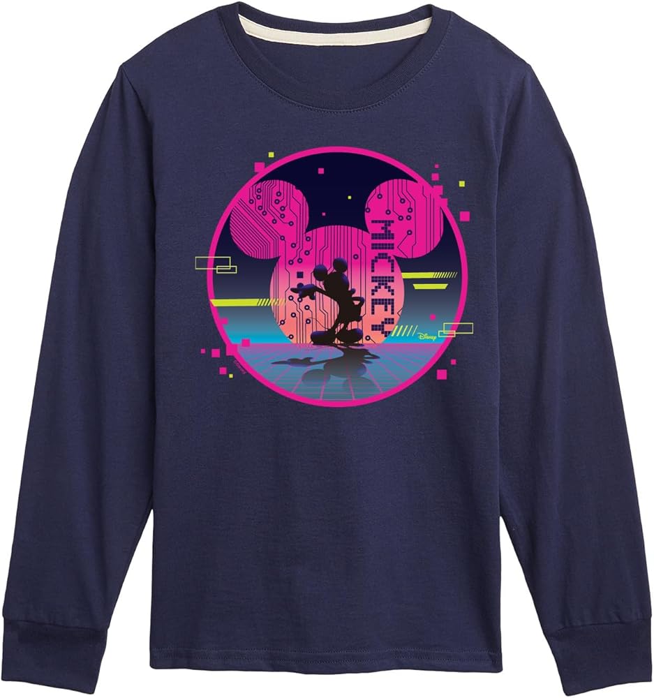 Disney - Mickey Sphere - Toddler & Youth Long Sleeve Graphic T-Shirt