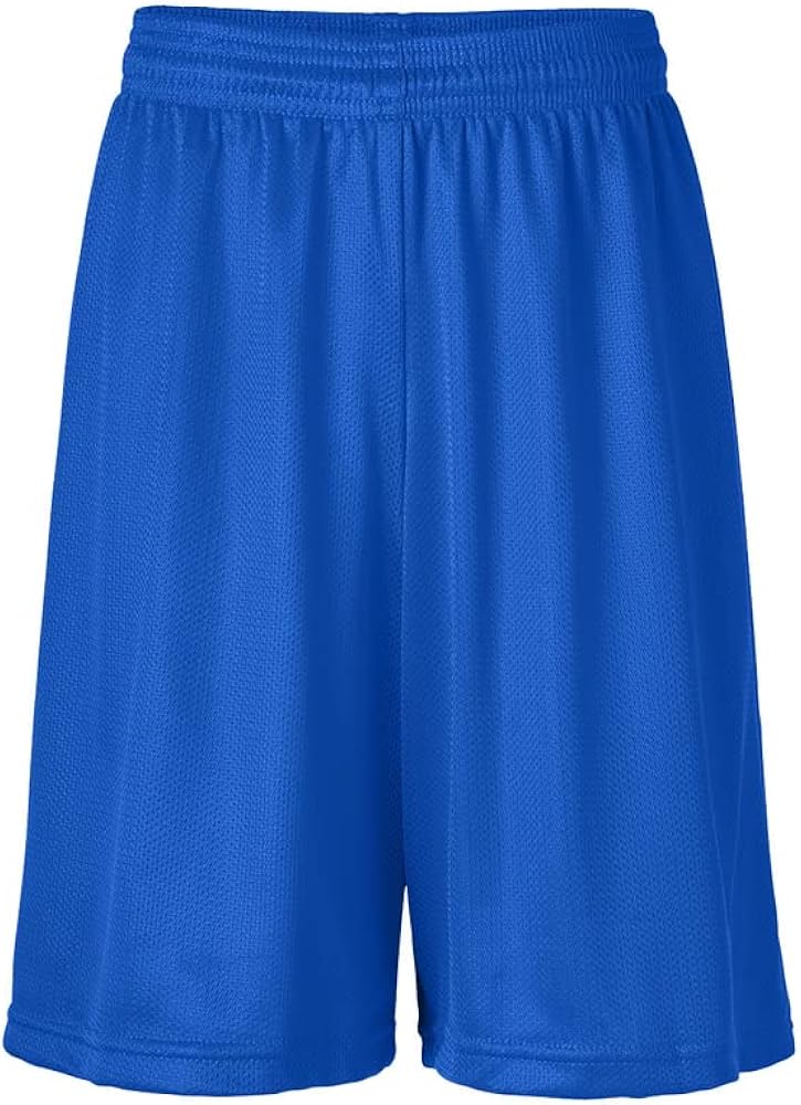 Soffe Boys Mini Mesh Nylon Athletic Shorts Royal