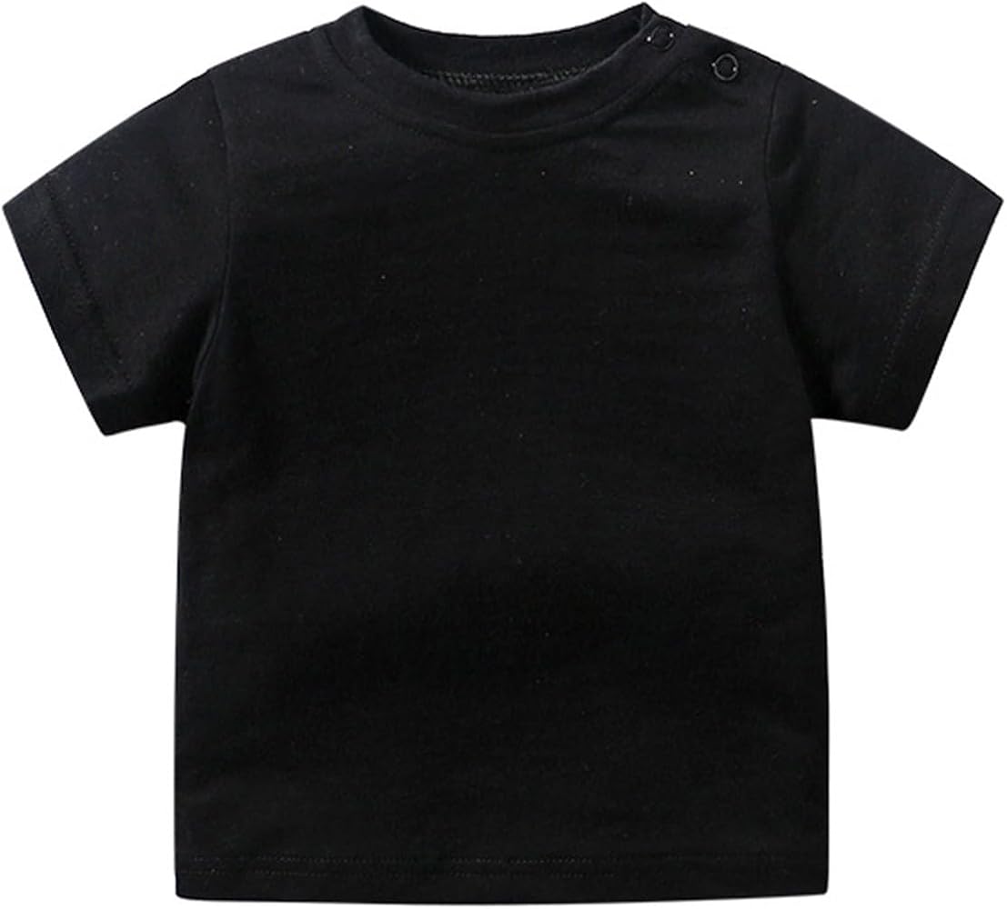 Boys' T-Shirts Toddler Kids Baby Boys Girls Cars Print Short Sleeve T Shirts Tops Tee Clothes for Children