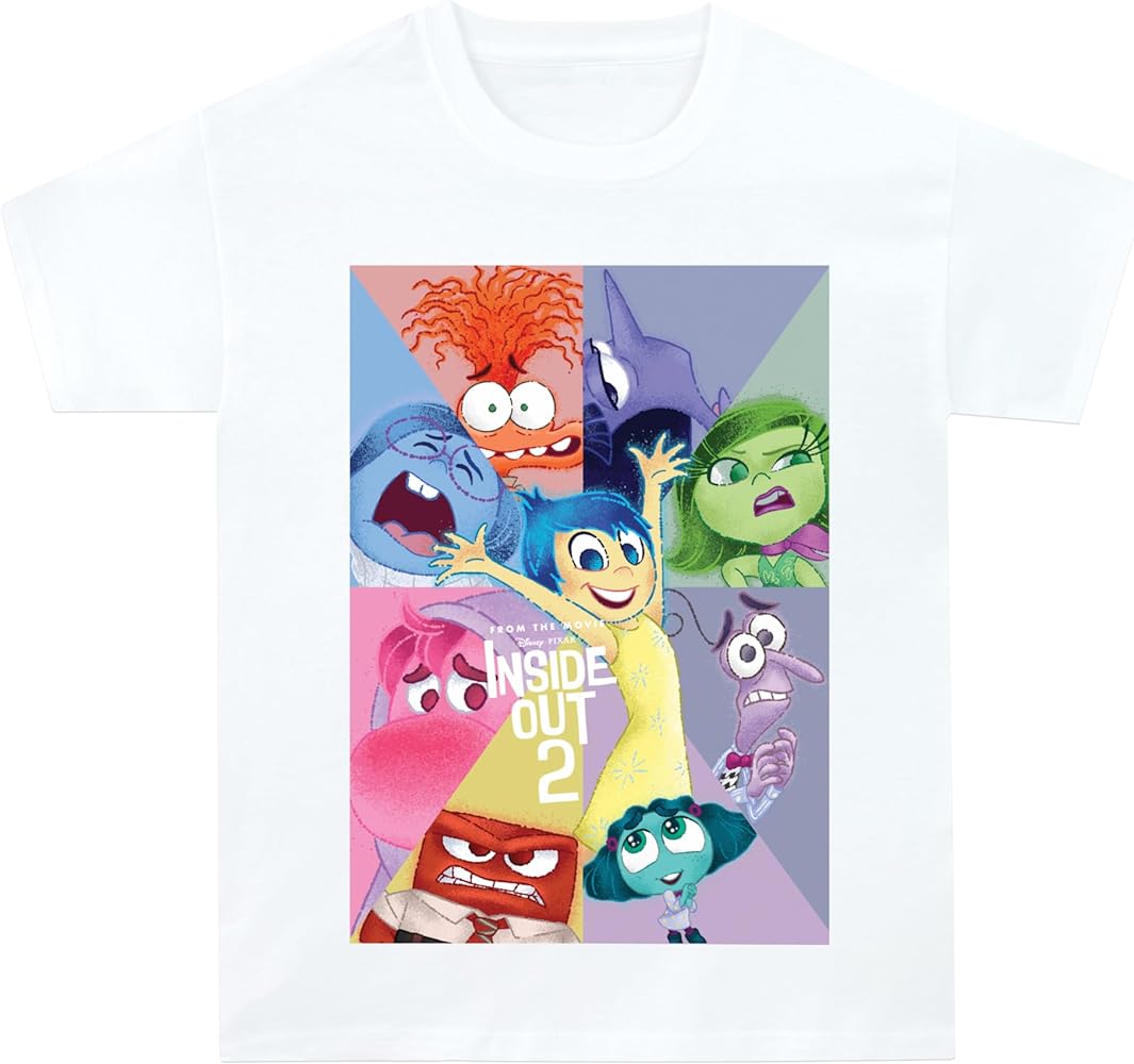 Disney Inside Out Shirt | Inside Out 2 Boys T Shirt | Inside Out Movie Tee Shirts for Boys