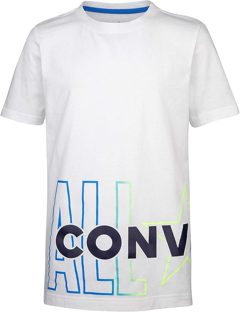 Converse Boy's Wordmark Short Sleeve Tee (Big Kids)